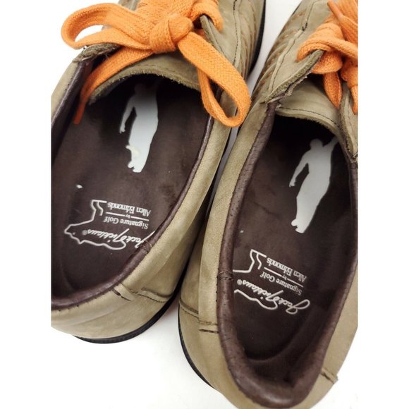 Jack Nicklaus Signature Golf By Allen Edwards Golf Shoes Leather 12 D Brown main image 9